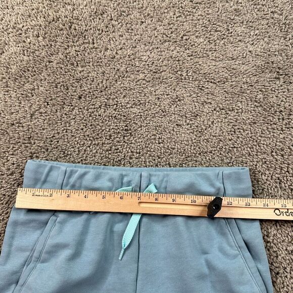 Nike Shorts Girls Large Blue French Terry Sun Club Activewear Running Kids - Picture 8 of 16